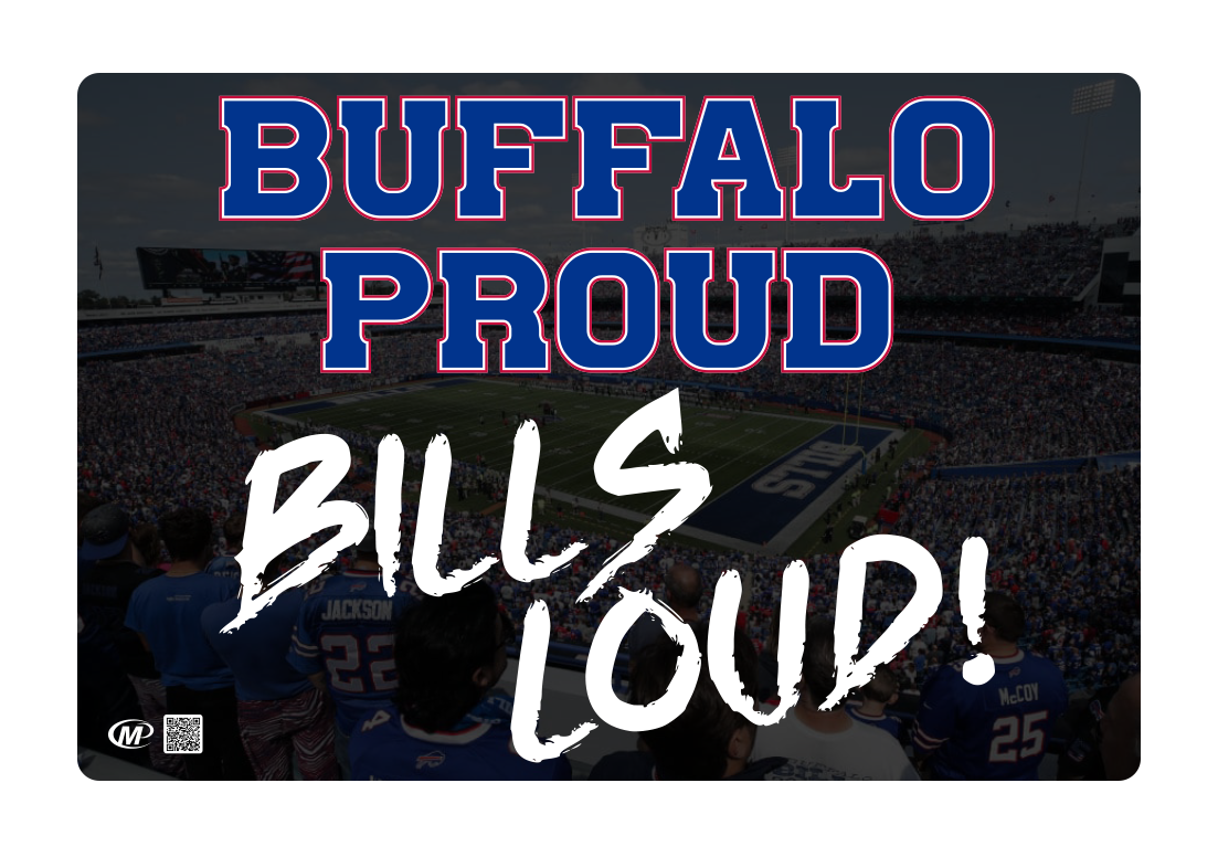 Bills Loud, Bills Proud Bumper Sticker