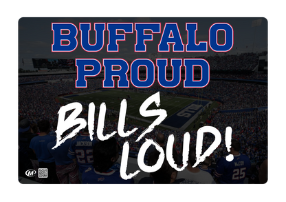 Bills Loud, Bills Proud Bumper Sticker