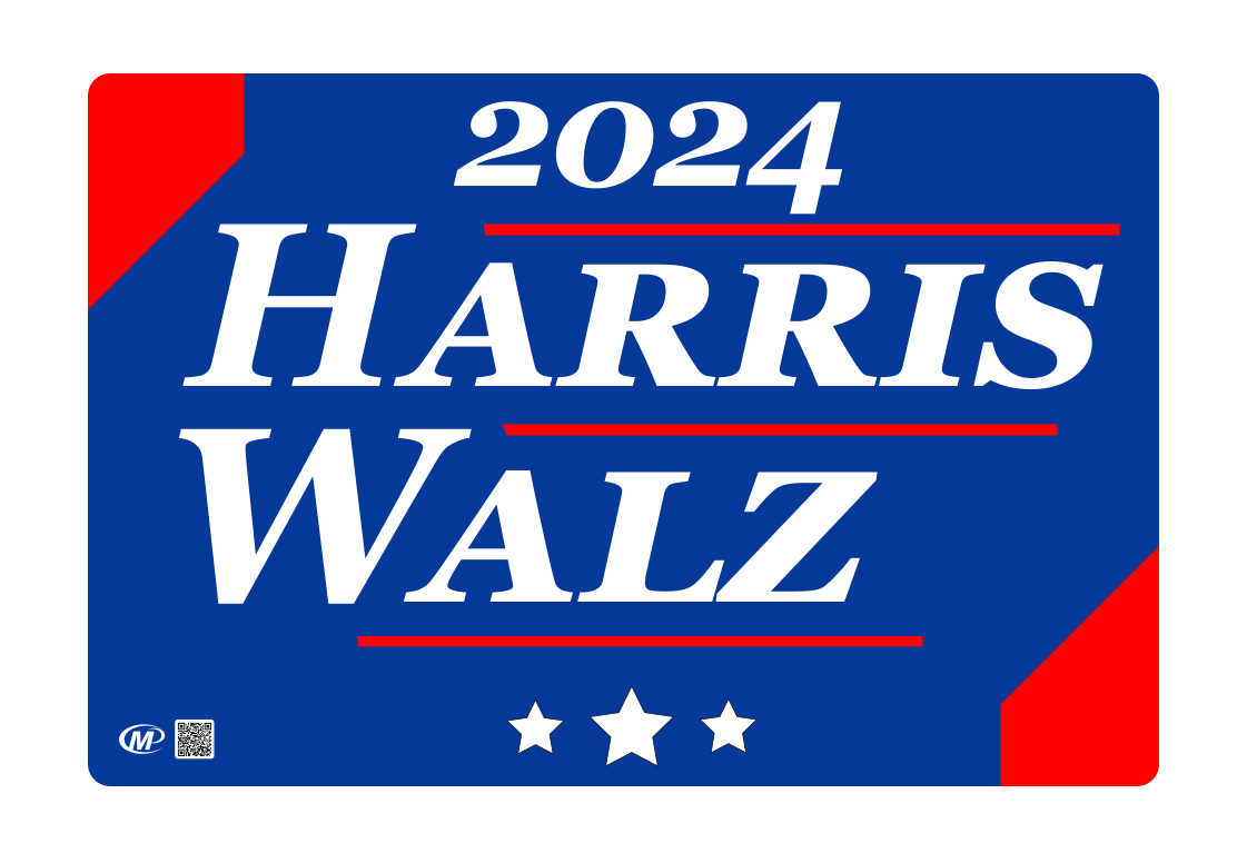 Harris/Walz Bumper Sticker