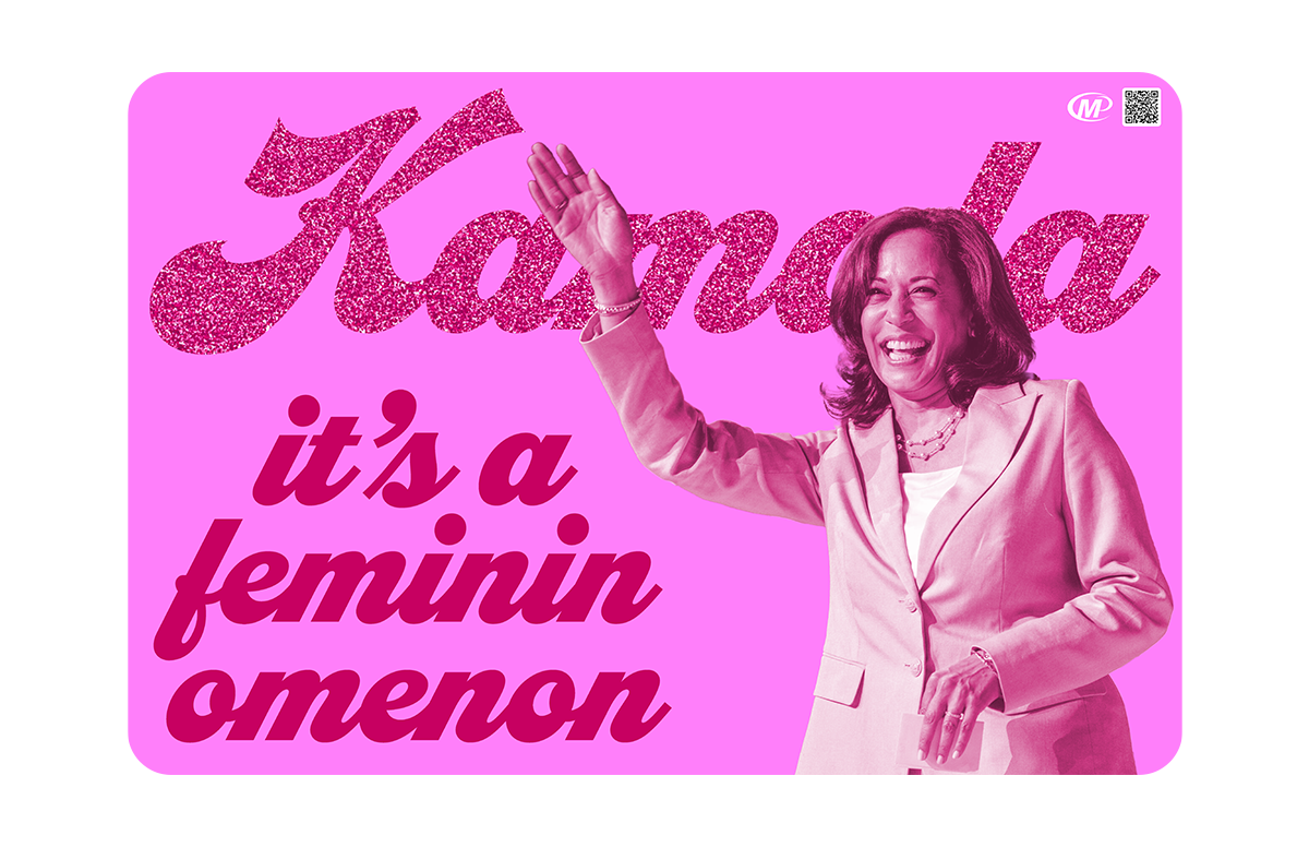 Femininomenon - Kamala Harris Bumper Sticker