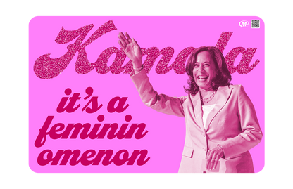 Femininomenon - Kamala Harris Bumper Sticker