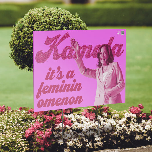 Femininomenon - Kamala Harris Lawn Sign