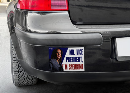 I'm Speaking - Kamala Harris Bumper Sticker