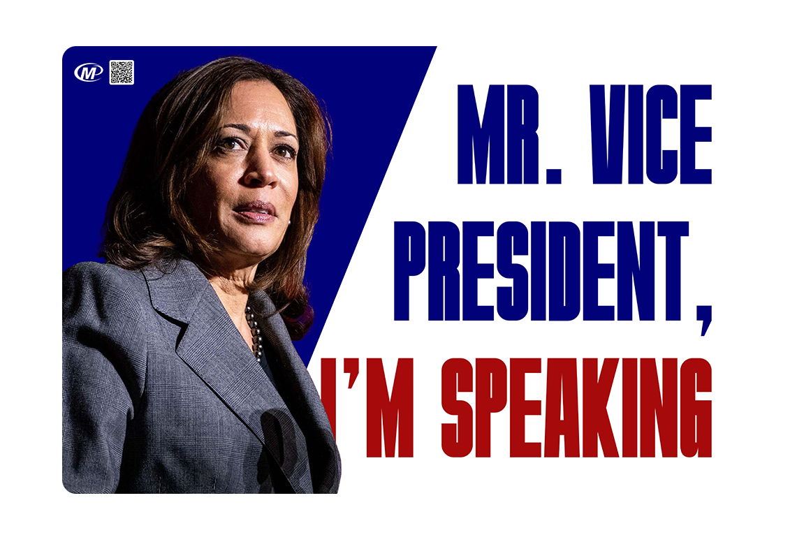 I'm Speaking - Kamala Harris Bumper Sticker