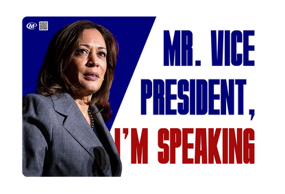 I'm Speaking - Kamala Harris Bumper Sticker