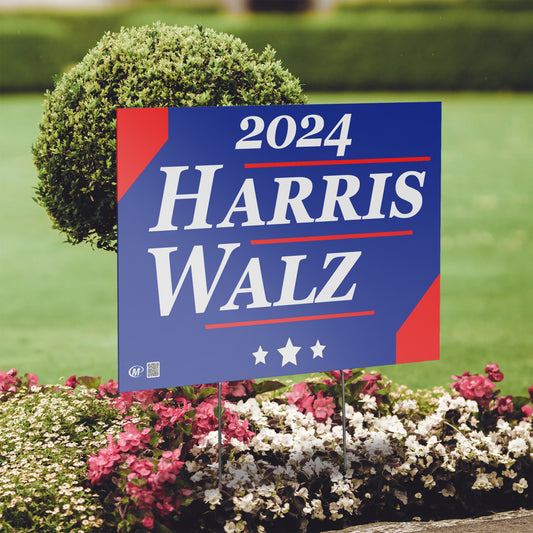 Harris/Walz Lawn Sign