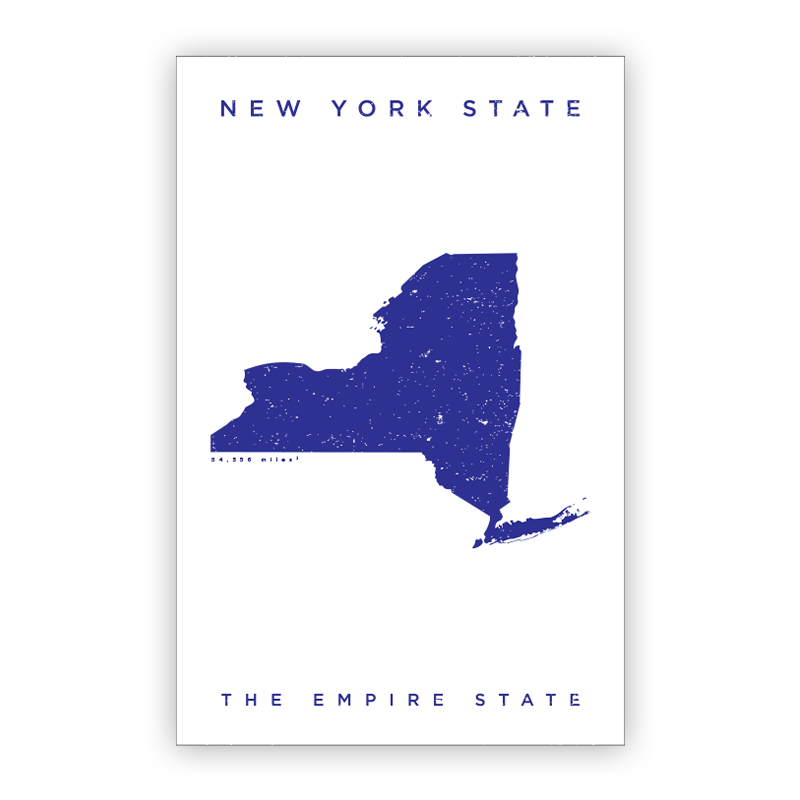 New York State Poster