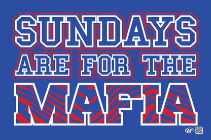 Sundays are for the MAFIA - Bills Lawn Sign