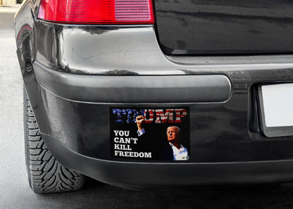 Freedom - Trump Bumper Sticker