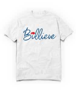 Billieve-Script T-Shirt